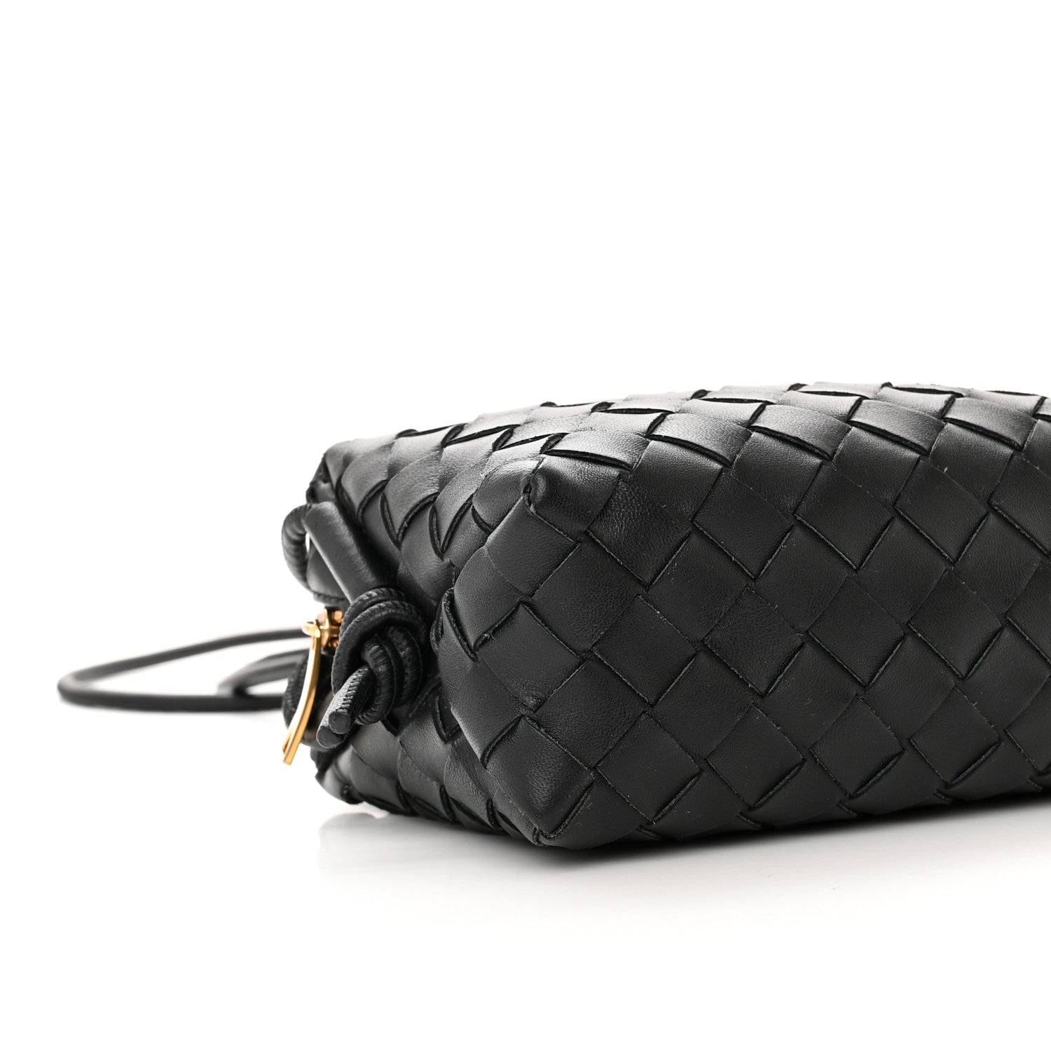 Bottega Veneta Nappa Intrecciato Mini Loop Camera Bag Black 8 of 10