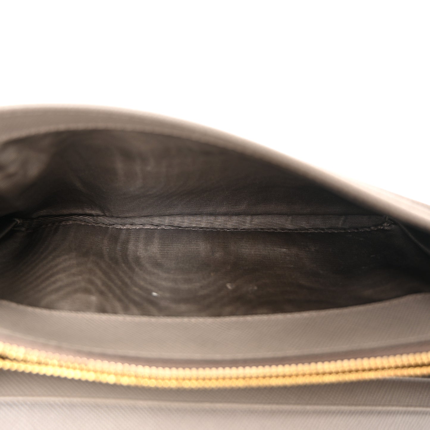 Saffiano Metal Oro Chain Wallet Argilla
