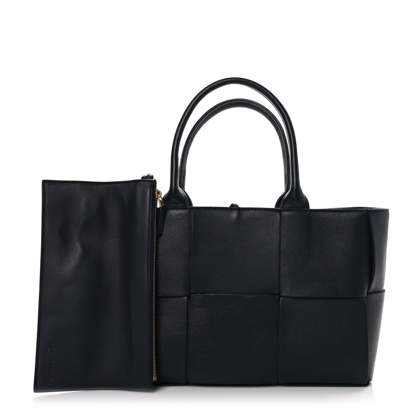 BOTTEGA VENETA Nappa Maxi Intrecciato Small Arco Tote Space