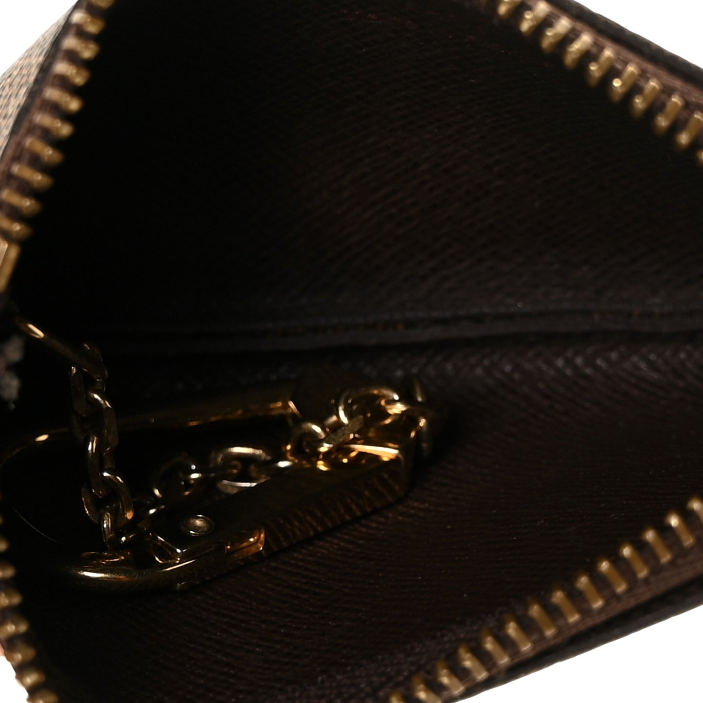 Damier Ebene Key Pouch