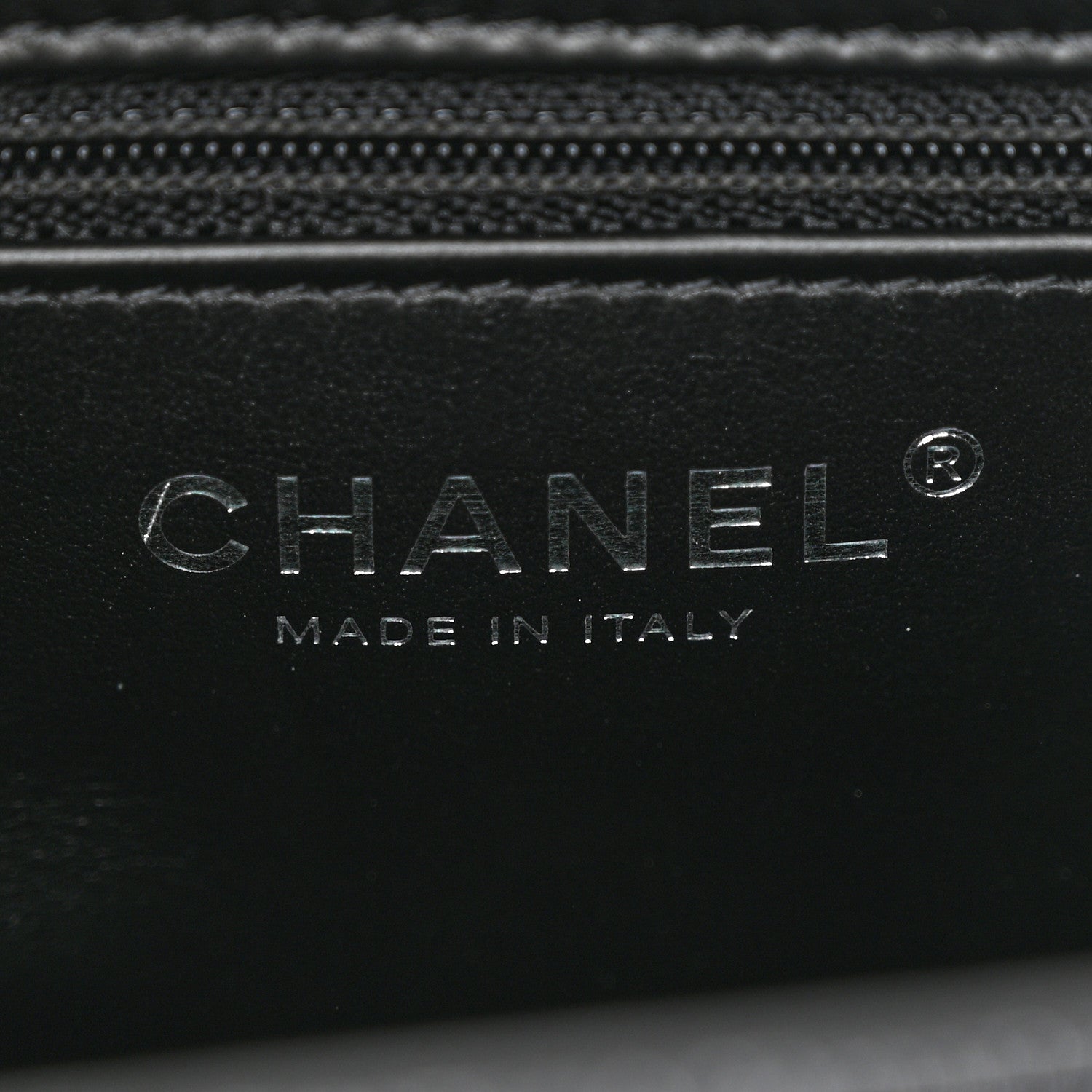 Chanel Printed Denim Quilted Nano Kelly Shopper Black Grey 6 of 11