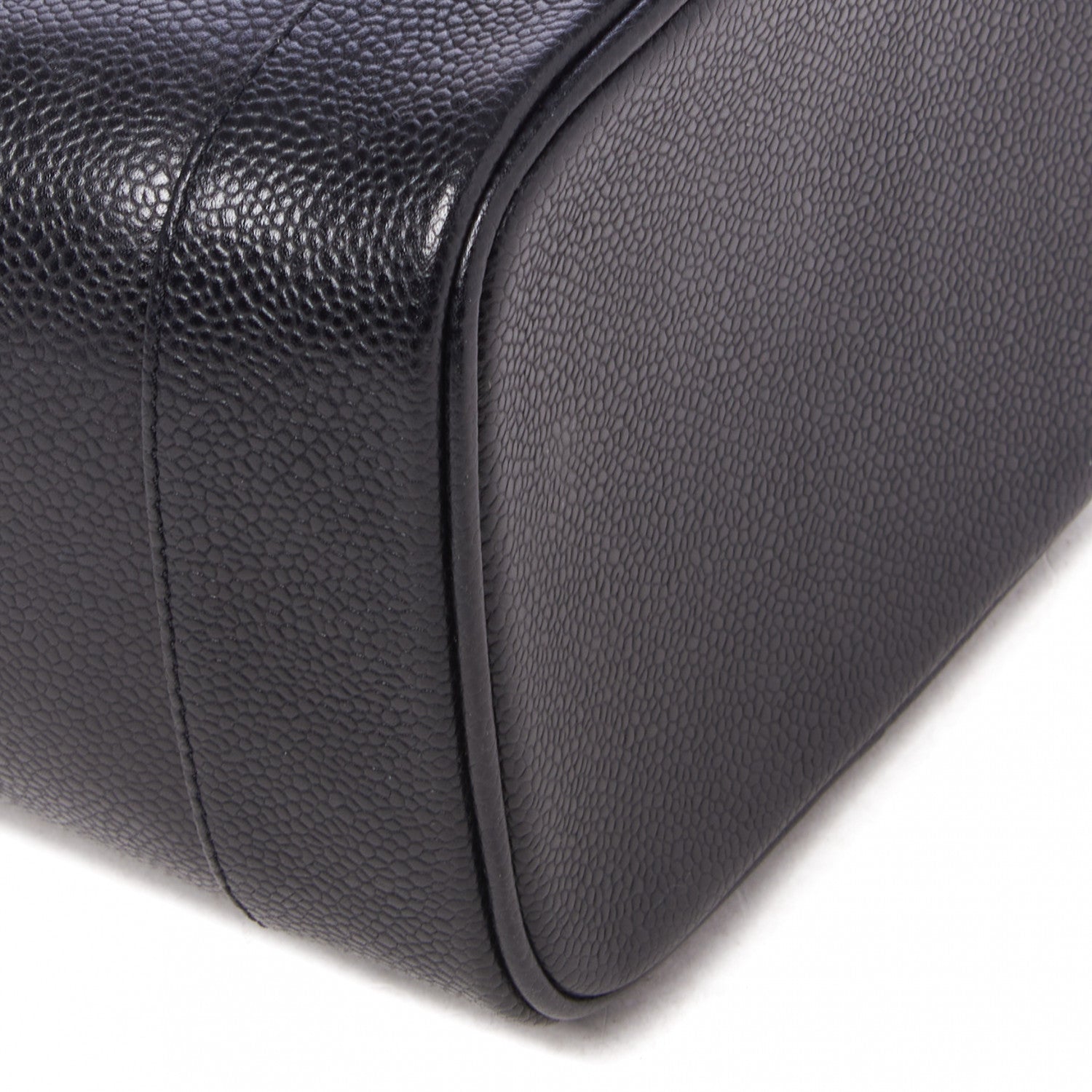 Chanel Caviar Cosmetic Vanity Bag Black 6 of 10