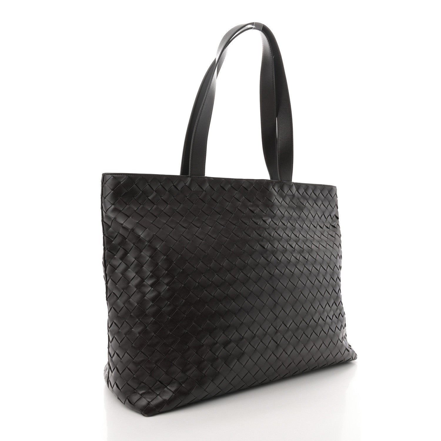 Bottega Veneta Calfskin Intrecciato Large Zipped Tote Fondant 3 of 11