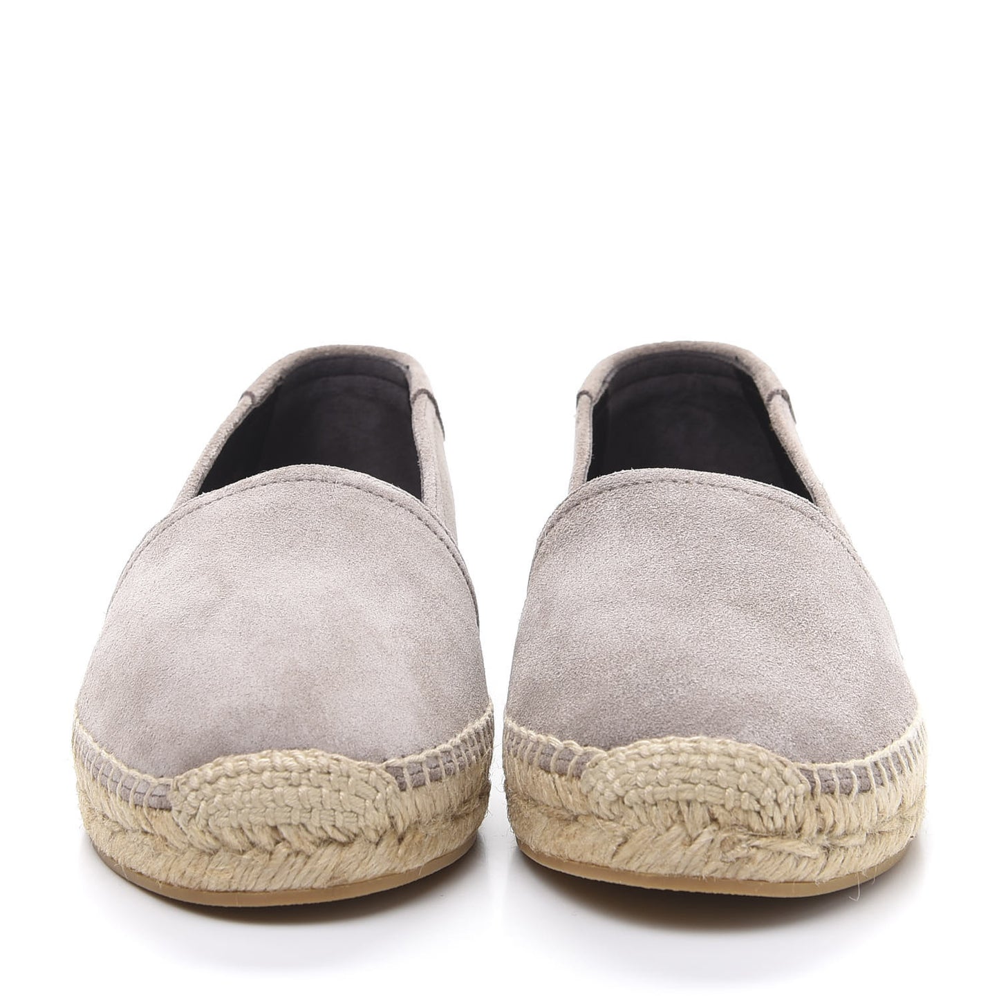 Suede Espadrilles 38.5 Rose Antique