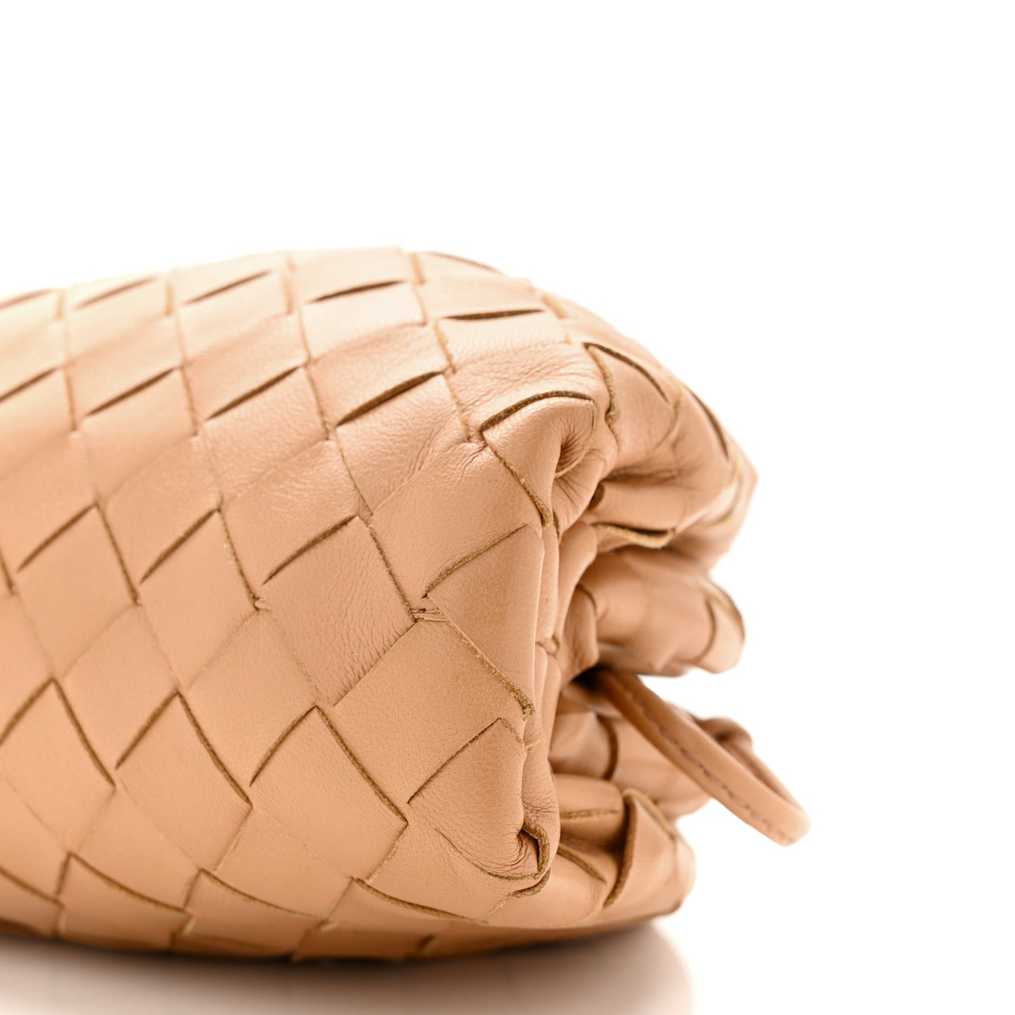 Nappa Intrecciato The Mini Pouch Almond