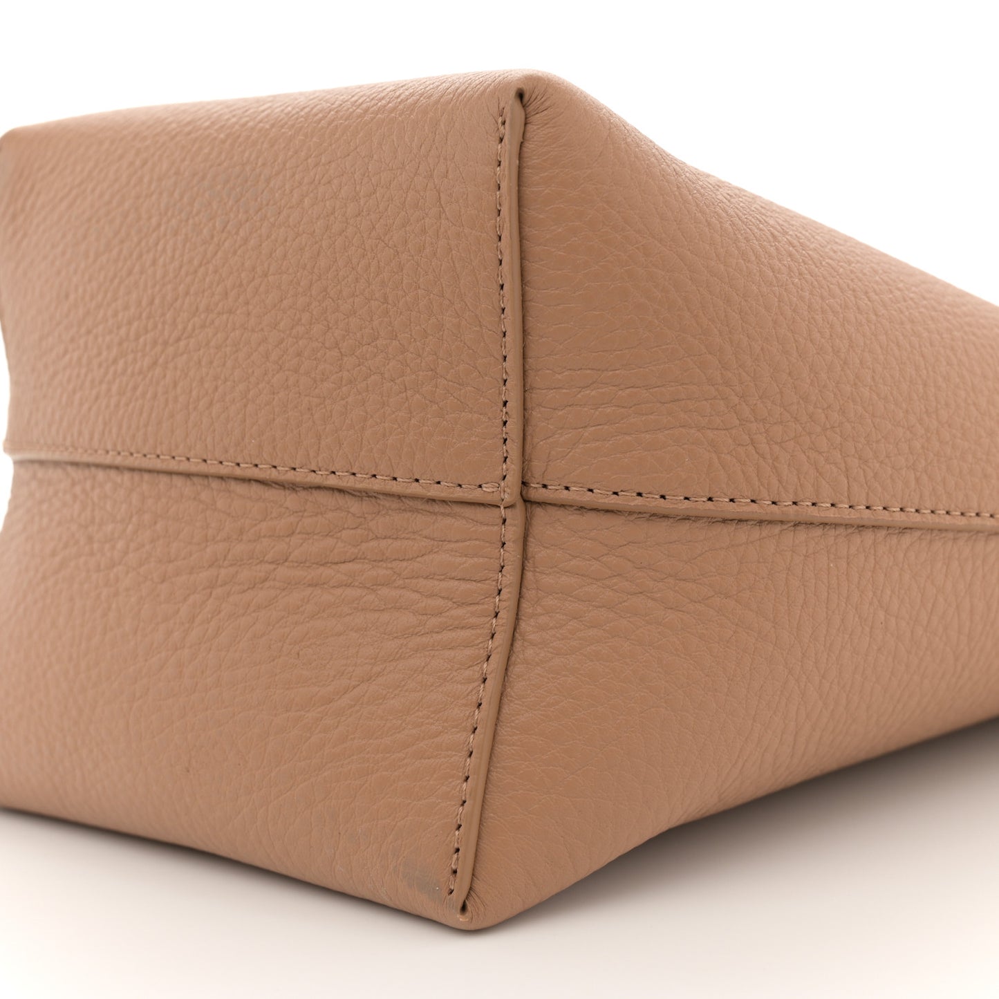 Grained Calfskin Small N/S Park Tote Cinnamon