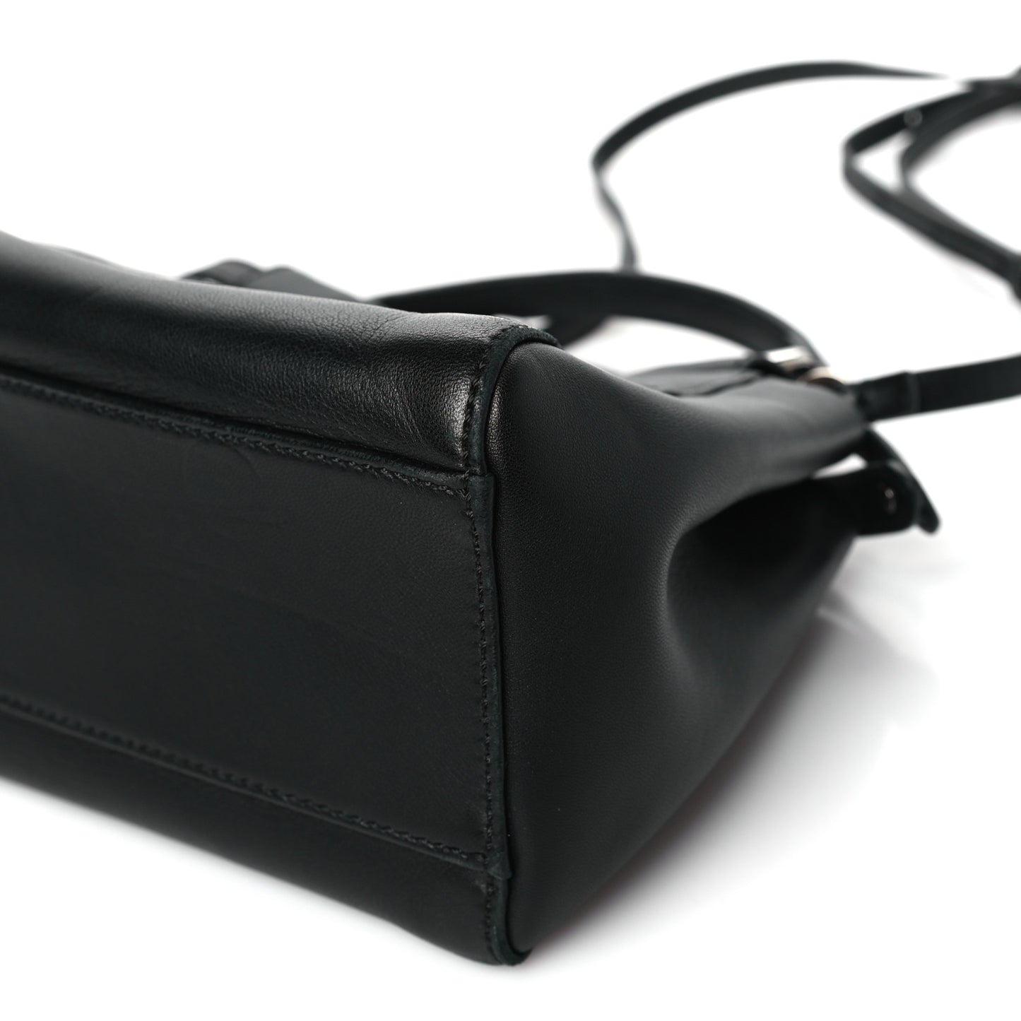 Nappa Karung Monster Eyes Mini Peekaboo Iconic Satchel Black Papavero