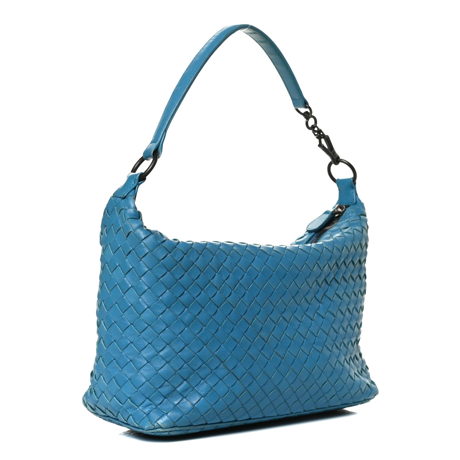 Bottega Veneta Nappa Intrecciato Small Shoulder Bag Delft 3 of 12