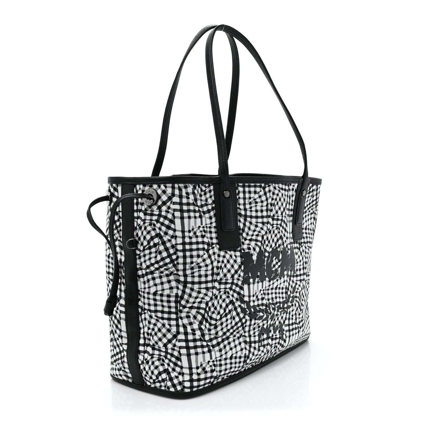 Visetos Medium Liz Reversible Shopper Tote Black
