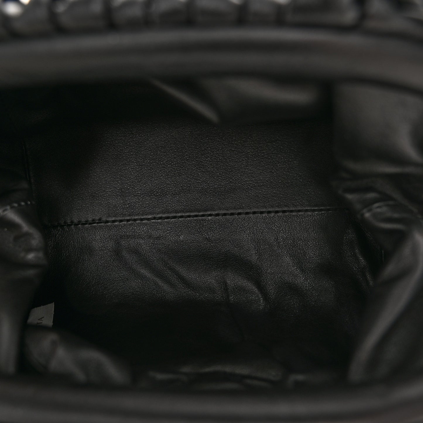 Butter Calfskin The Mini Pouch Black