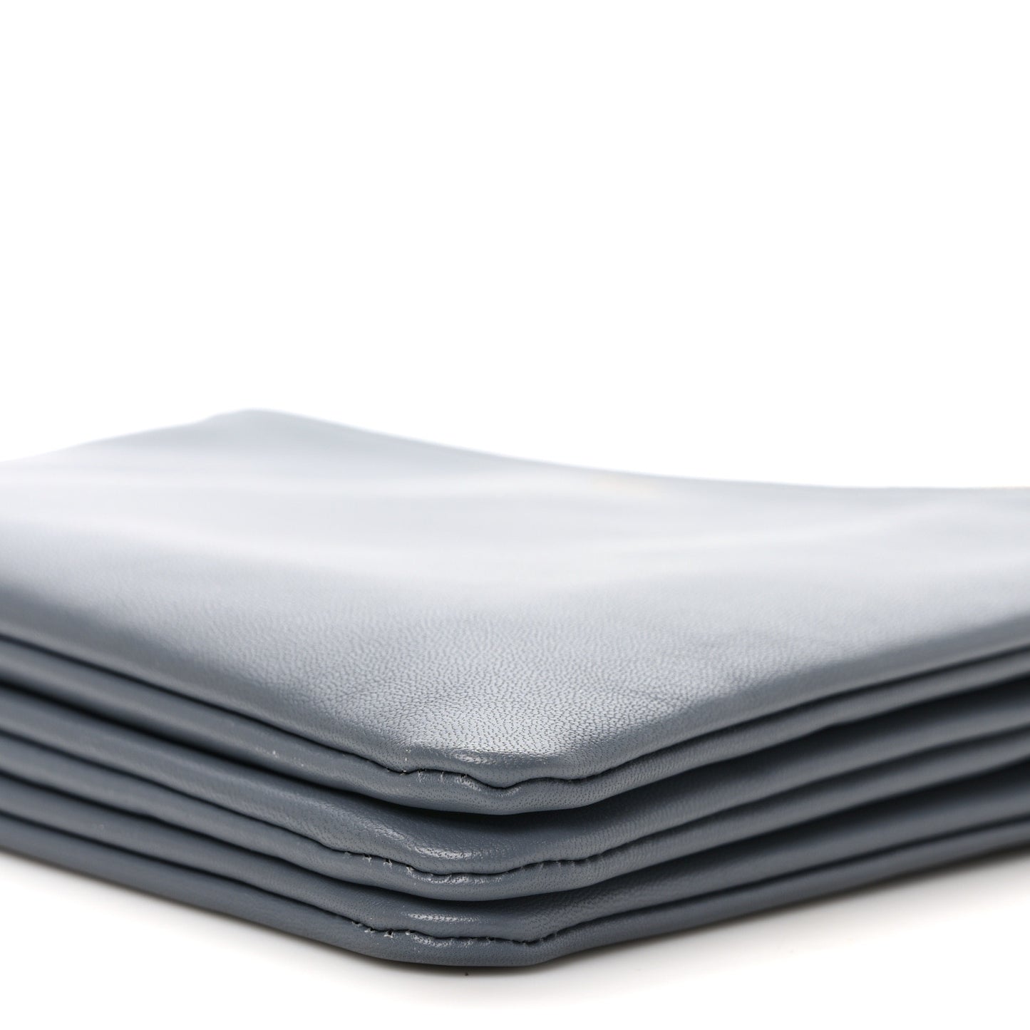 Lambskin Large Trio Crossbody Bag Medium Grey