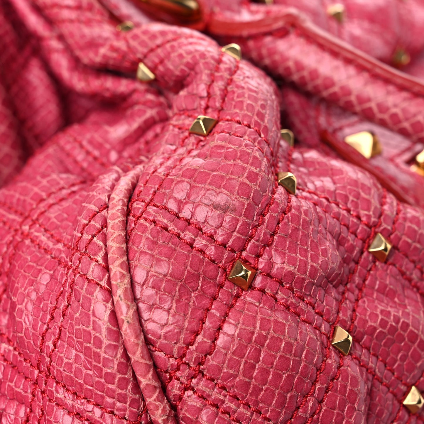 Python Embossed Stardust Stam Pink