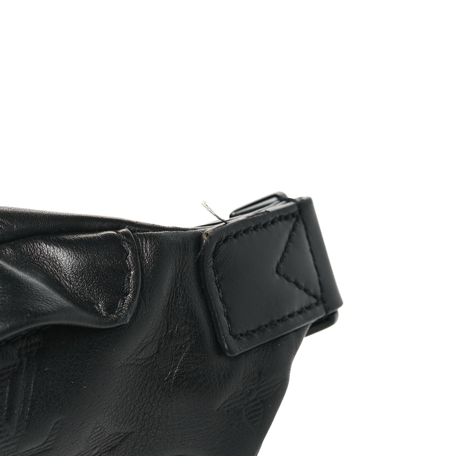 Louis Vuitton Calfskin Monogram Shadow Discovery Bumbag Black 10 of 10