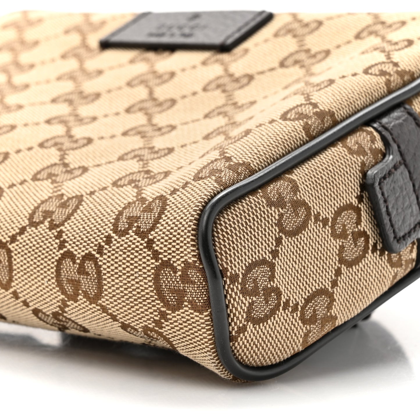 Monogram Belt Bag Dark Brown