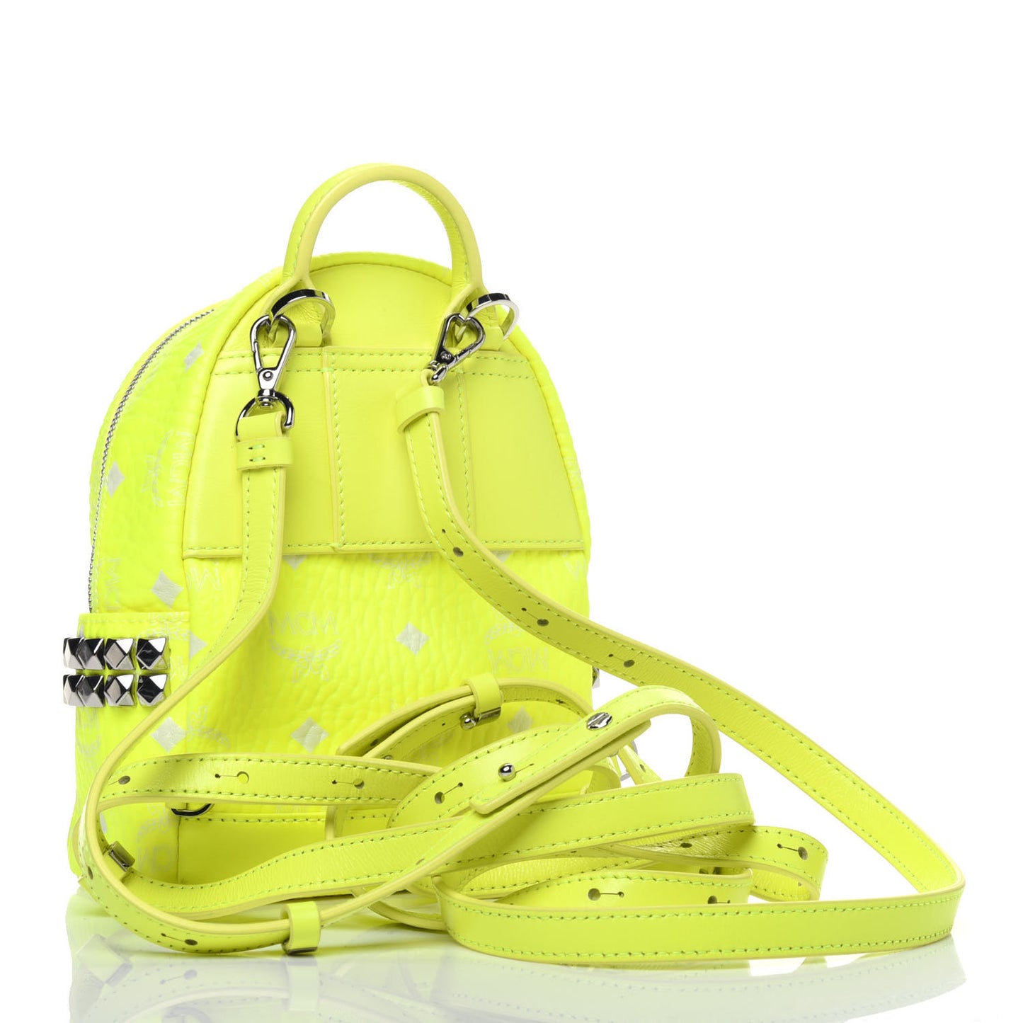 Visetos Side Stud X-Mini Stark Bebe Boo Backpack Neon Yellow
