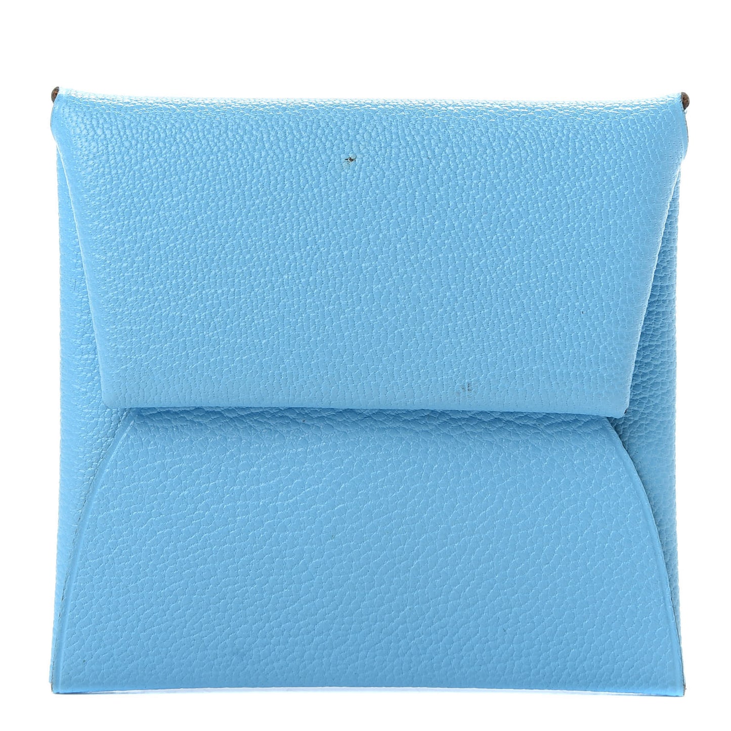 Chevre Mysore Bastia Verso Coin Purse Celeste Kraft
