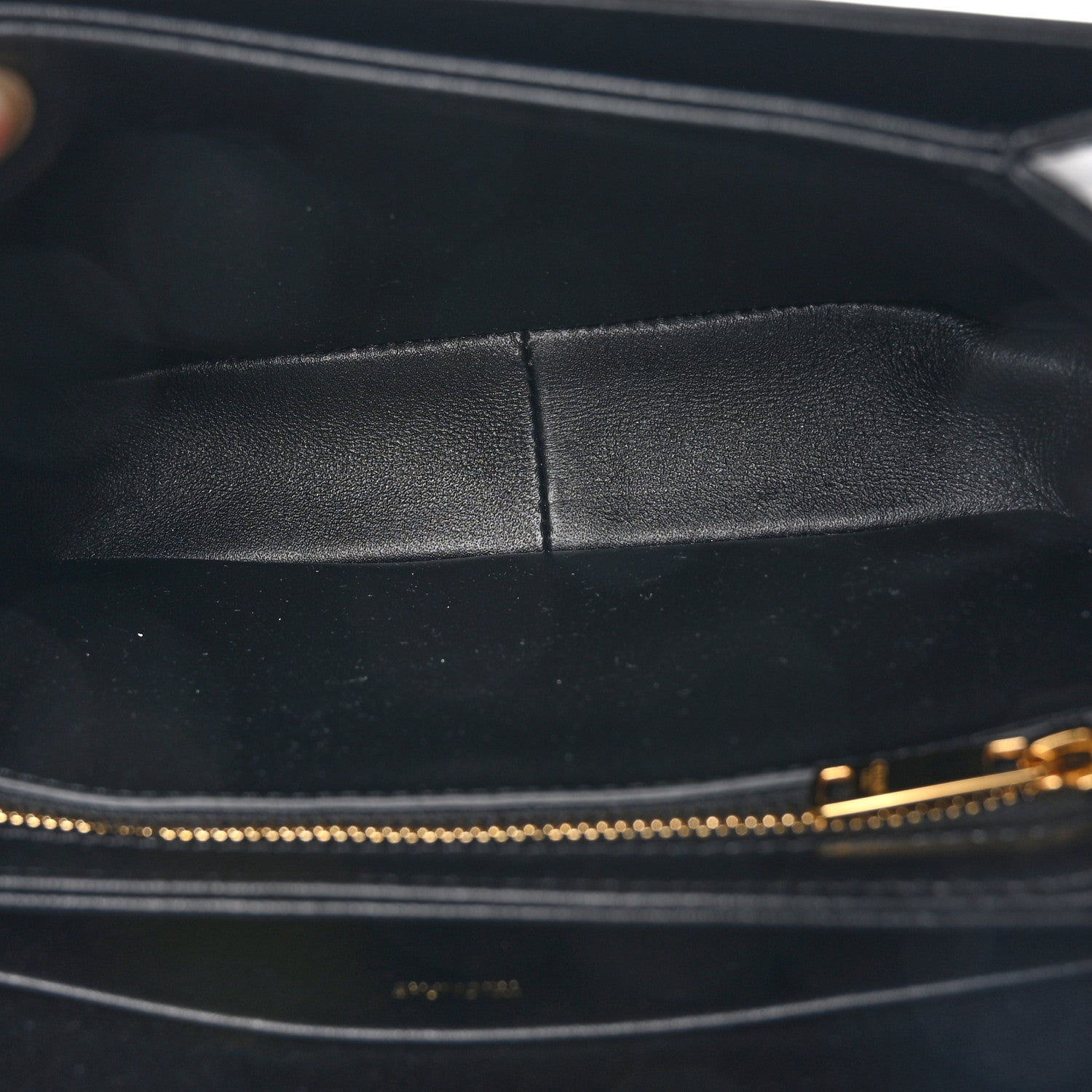Celine Shiny Calfskin Teen Triomphe Black 5 of 10