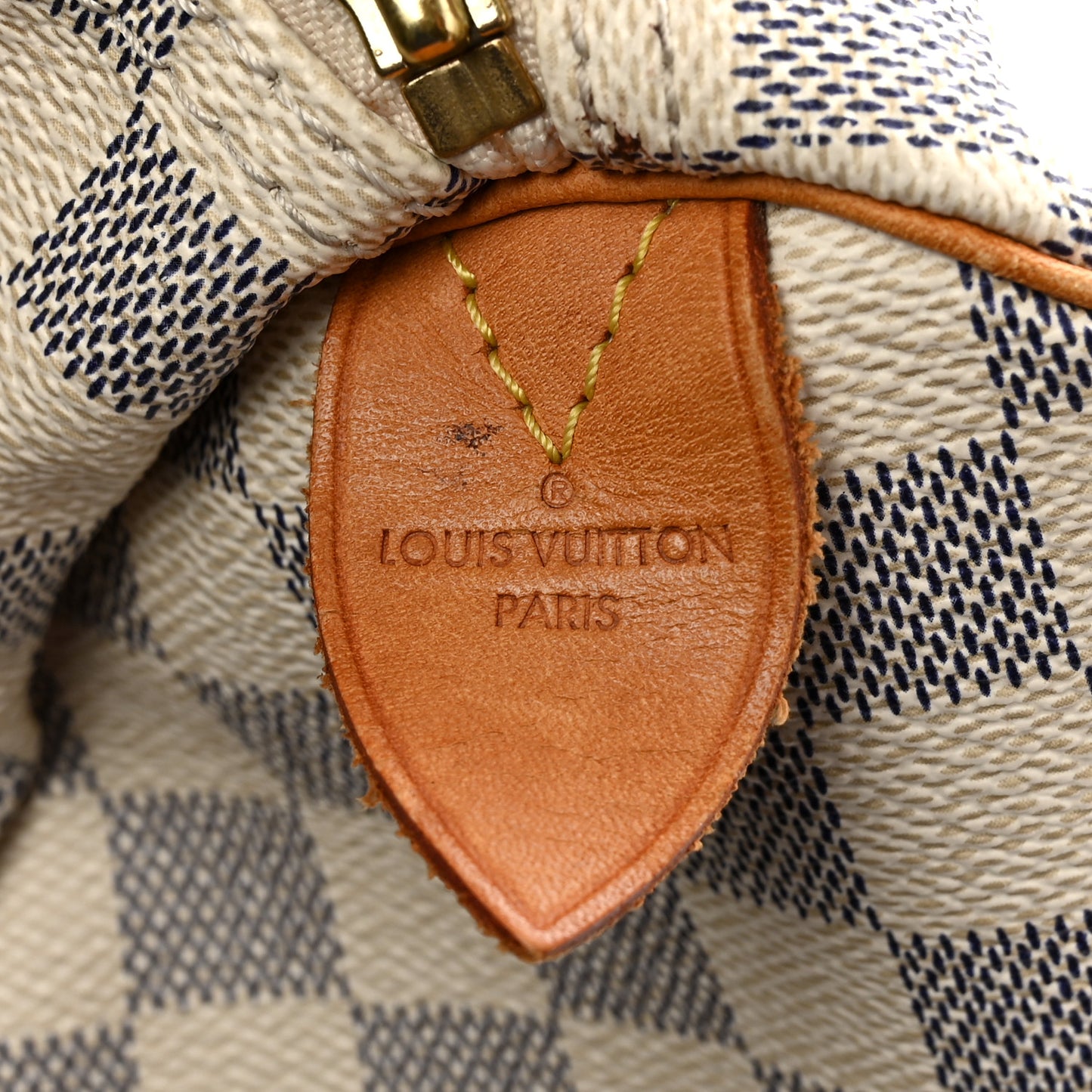 LOUIS VUITTON Damier Azur Speedy 35