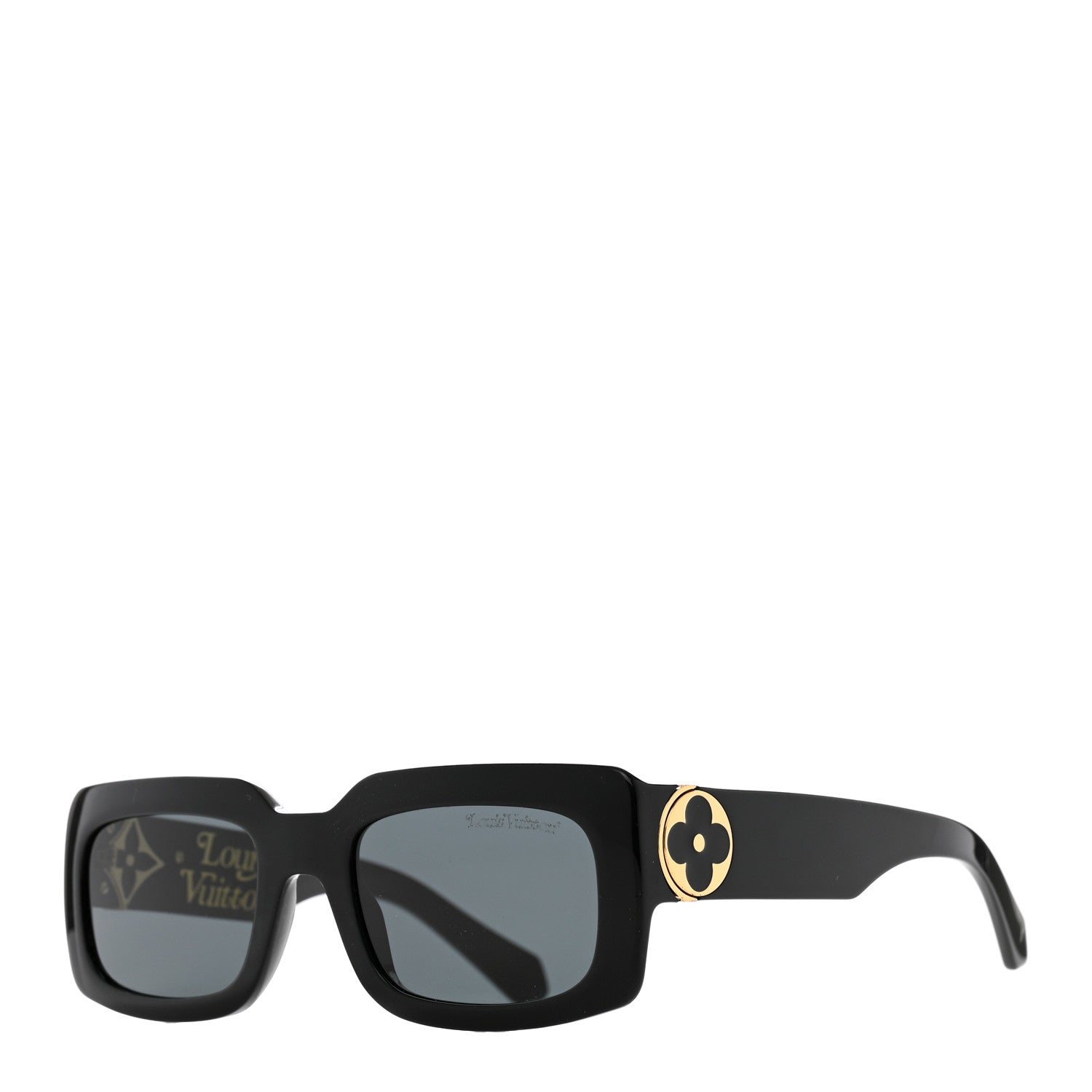 Louis Vuitton Acetate LV Flower Sunglasses Z1360W Black 1633576