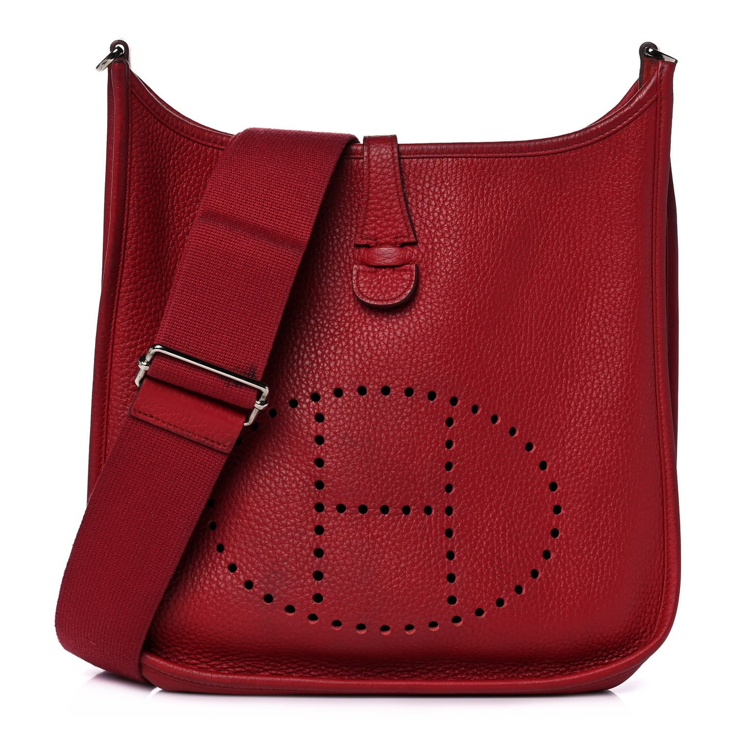 Taurillon Clemence Evelyne III PM Rouge Garance