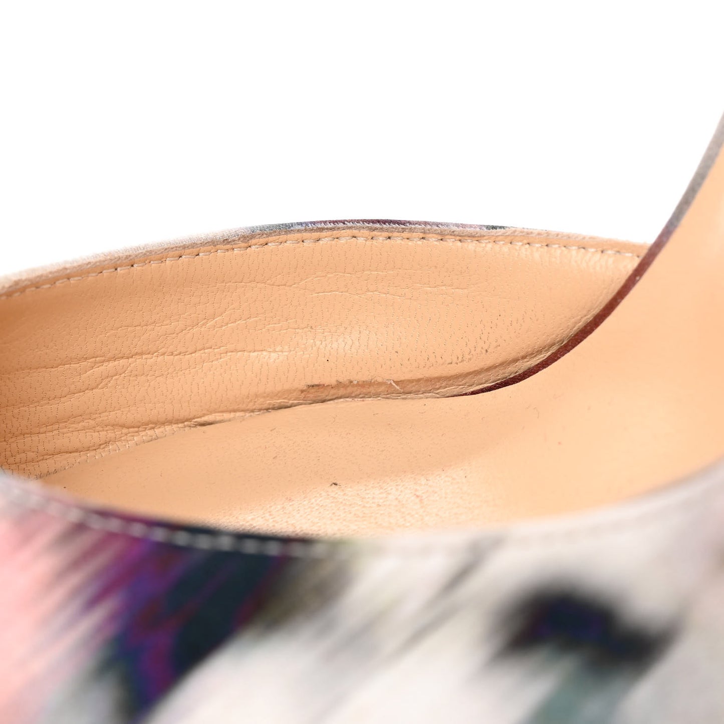 Satin Impressioniste Iriza 100 Pumps 39.5 Multicolor