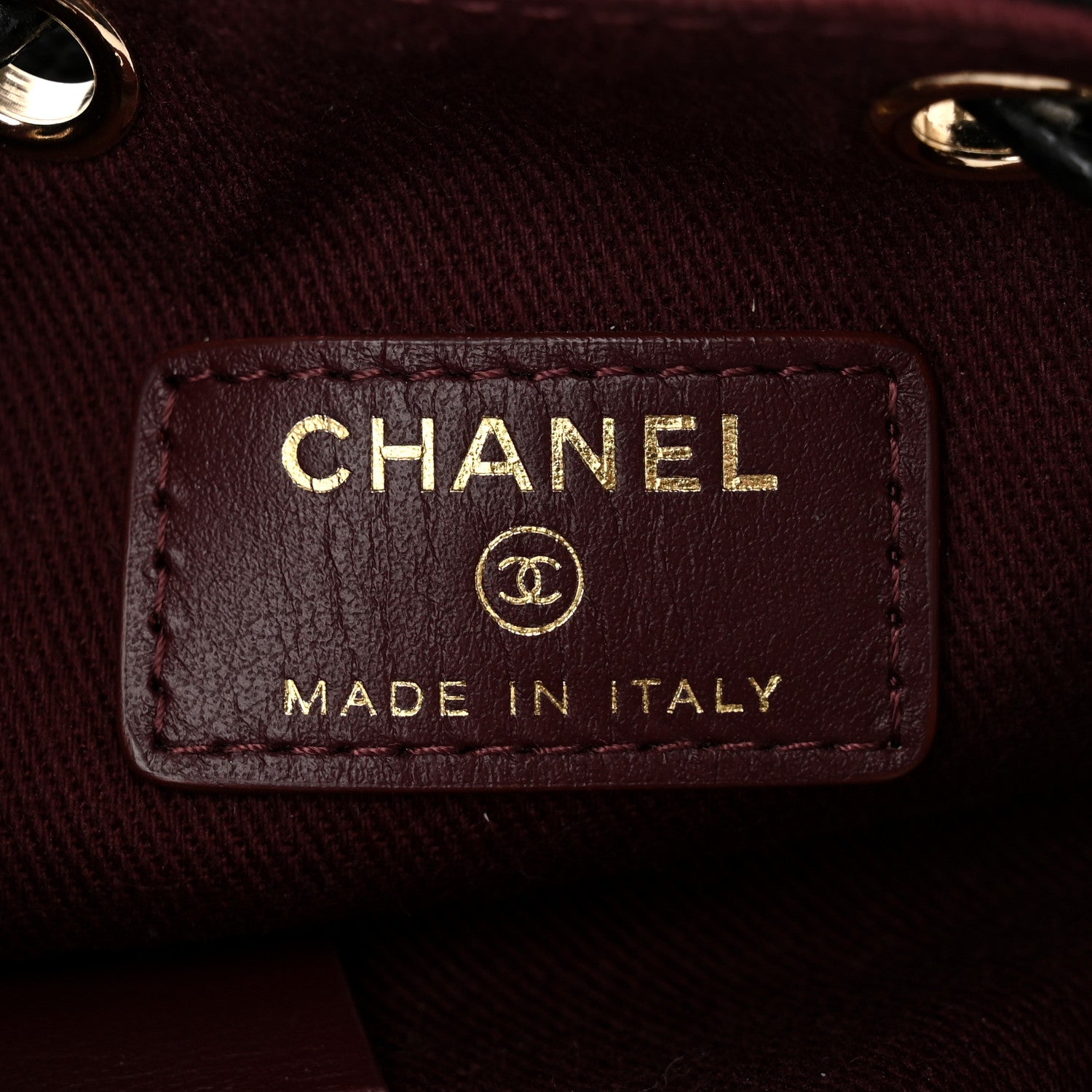 Chanel Caviar Quilted Mini CC Pocket Bucket Bag Black 6 of 10