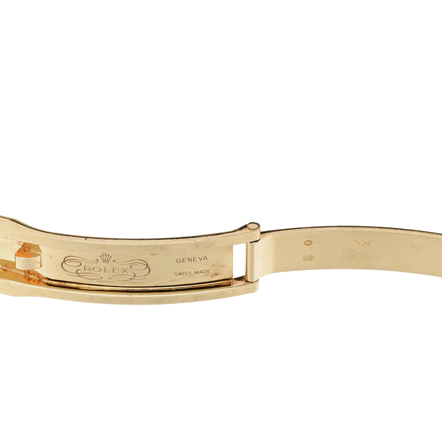 Rolex 18K Yellow Gold Diamond Bezel Mother of Pearl 31mm Datejust President Watch 178288 4 of 4