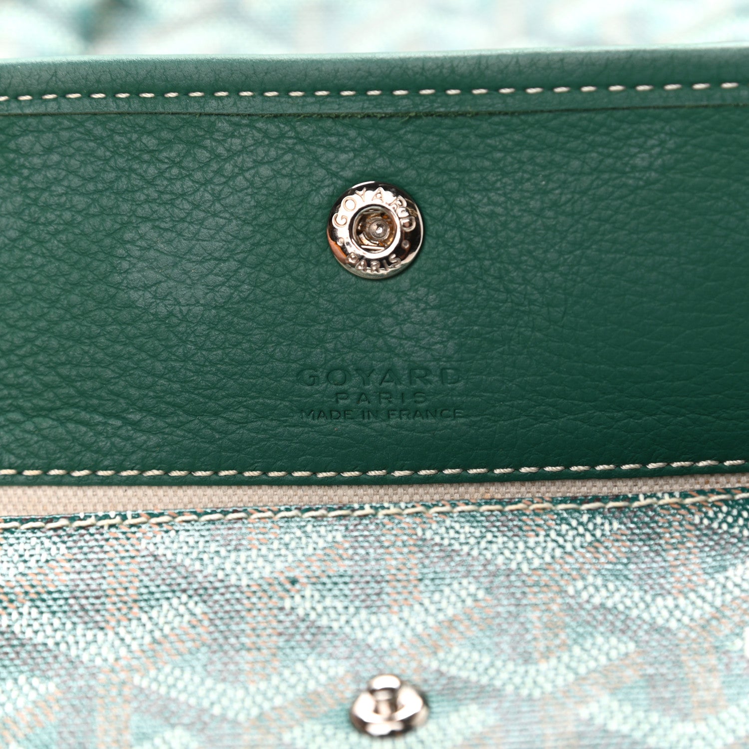 Goyard Goyardine Saint Louis GM Green 7 of 12