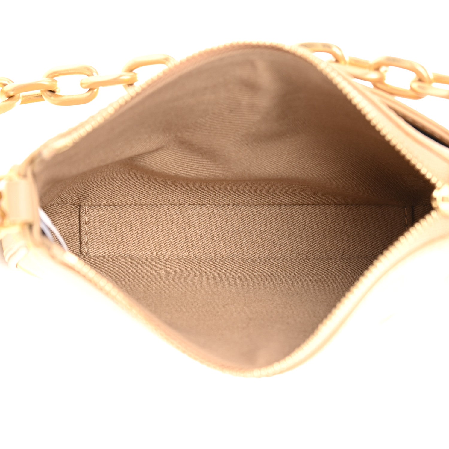 MCM Calfskin Color Splash Mini Pouch on Chain Croissant 5 of 12