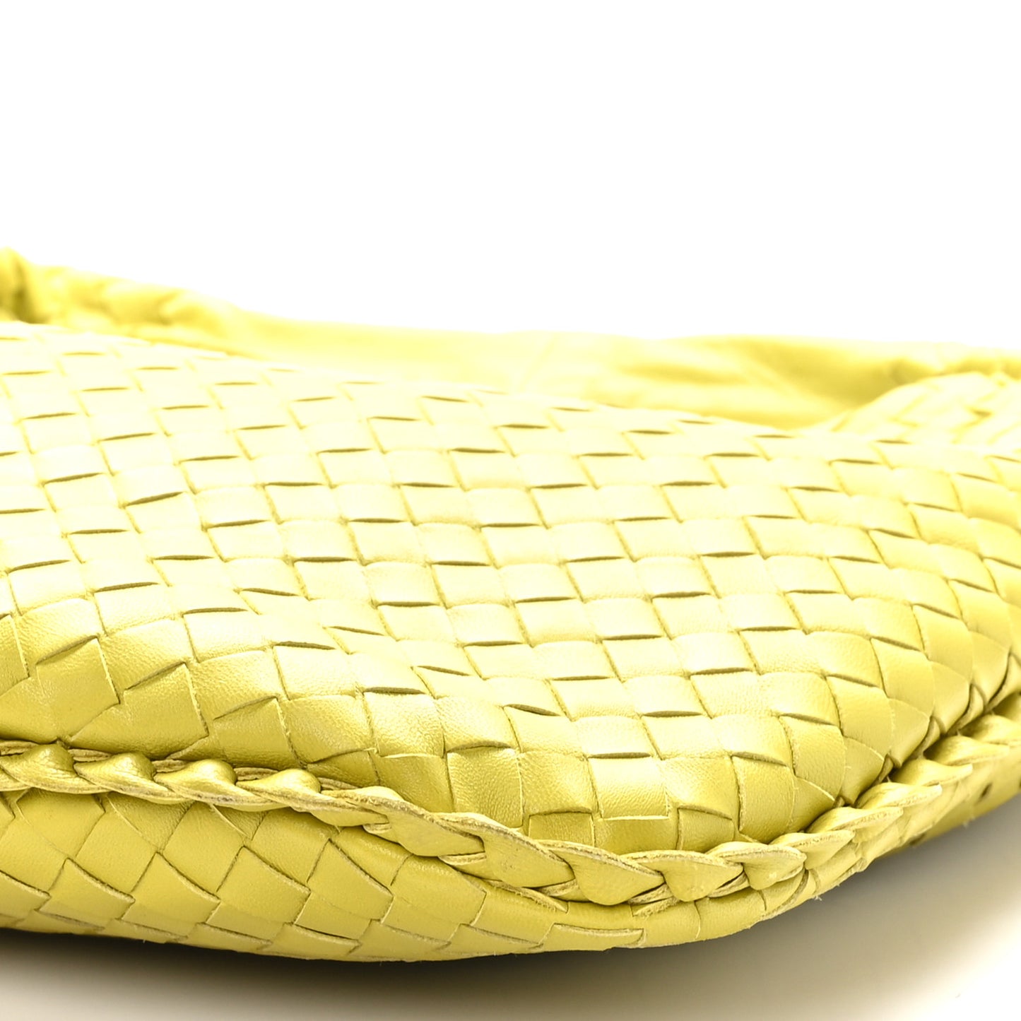 Nappa Intrecciato Medium Veneta Hobo Buttercup