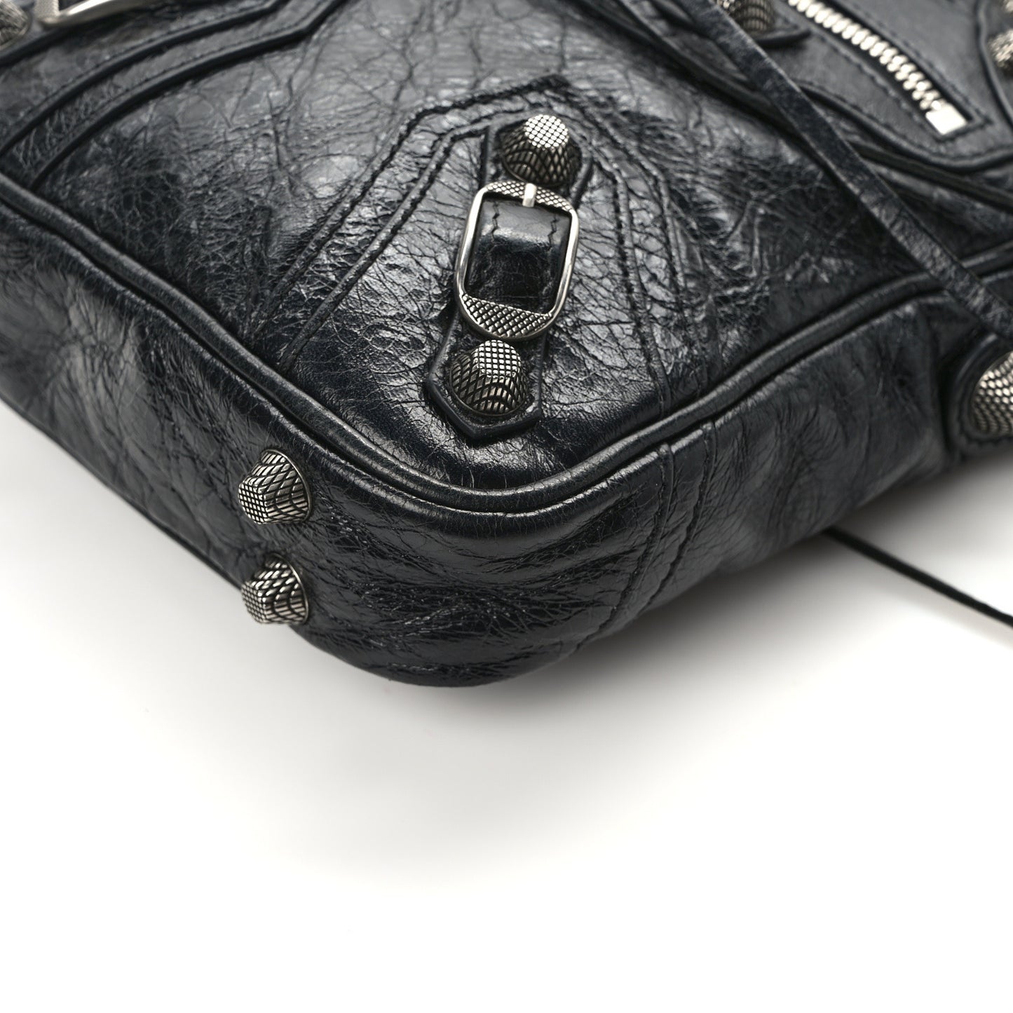 Agneau Arena Le Cagole Crossbody Bag Black