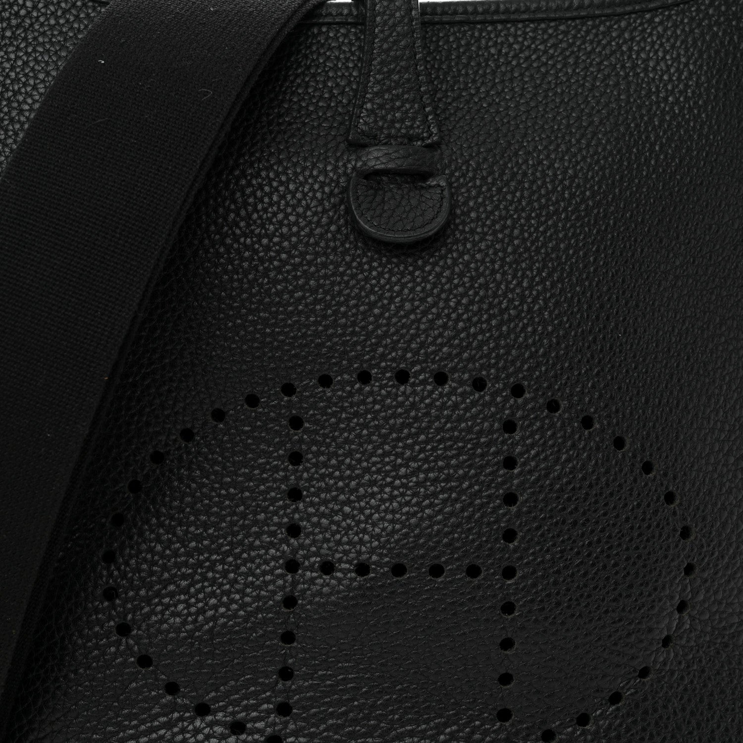 Hermes Taurillon Clemence Evelyne III PM Black 8 of 12