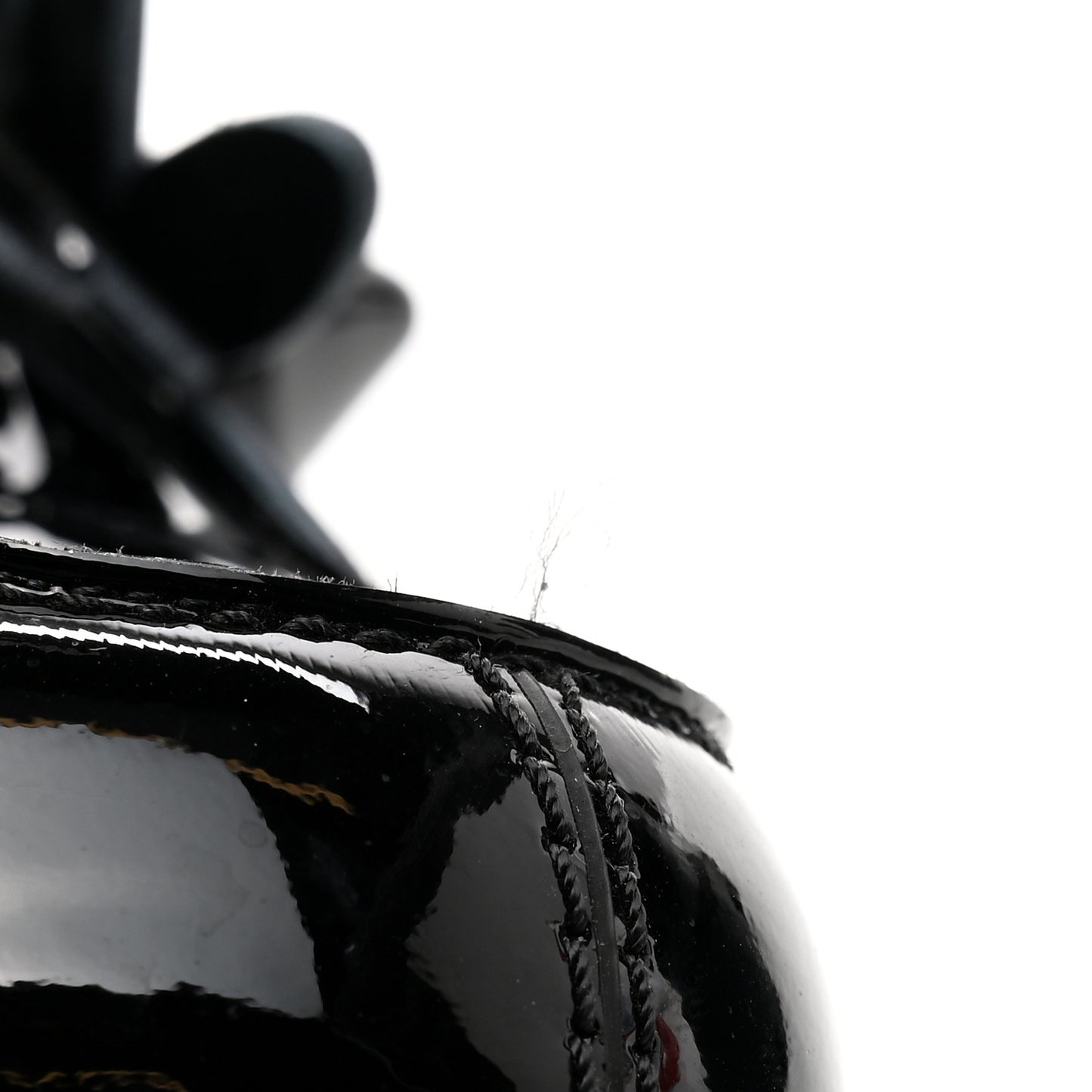 Patent Daisy Loafers 40.5 Black