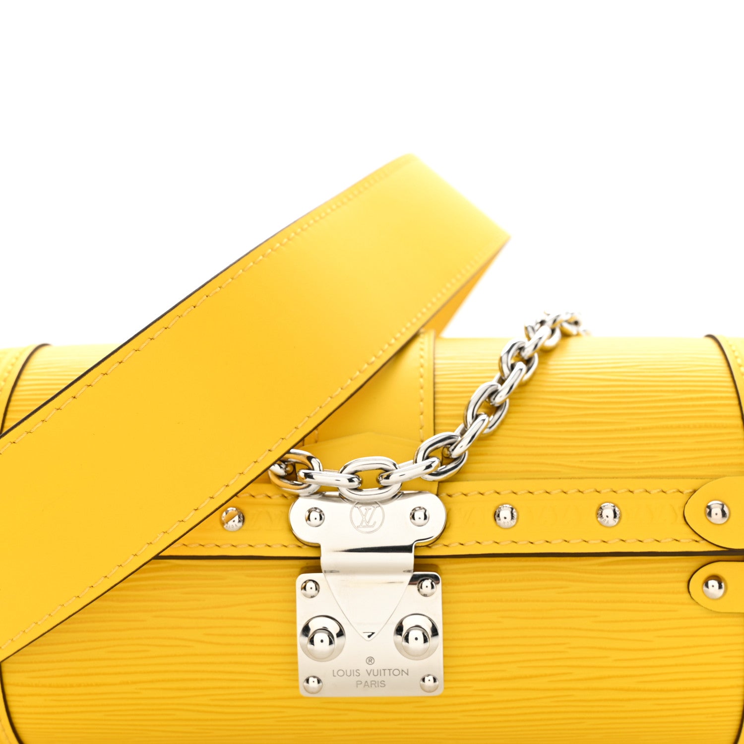 Louis Vuitton Epi Papillon Trunk Jaune 8 of 11