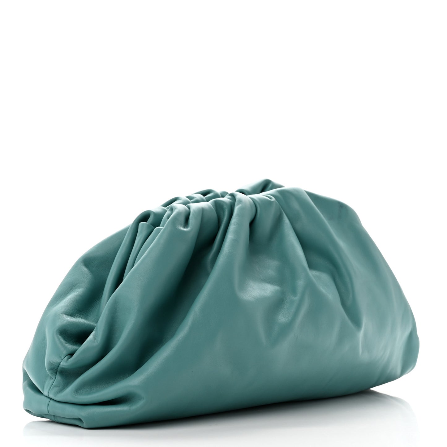 Smooth Butter Calf The Pouch Oversized Clutch Linoleum