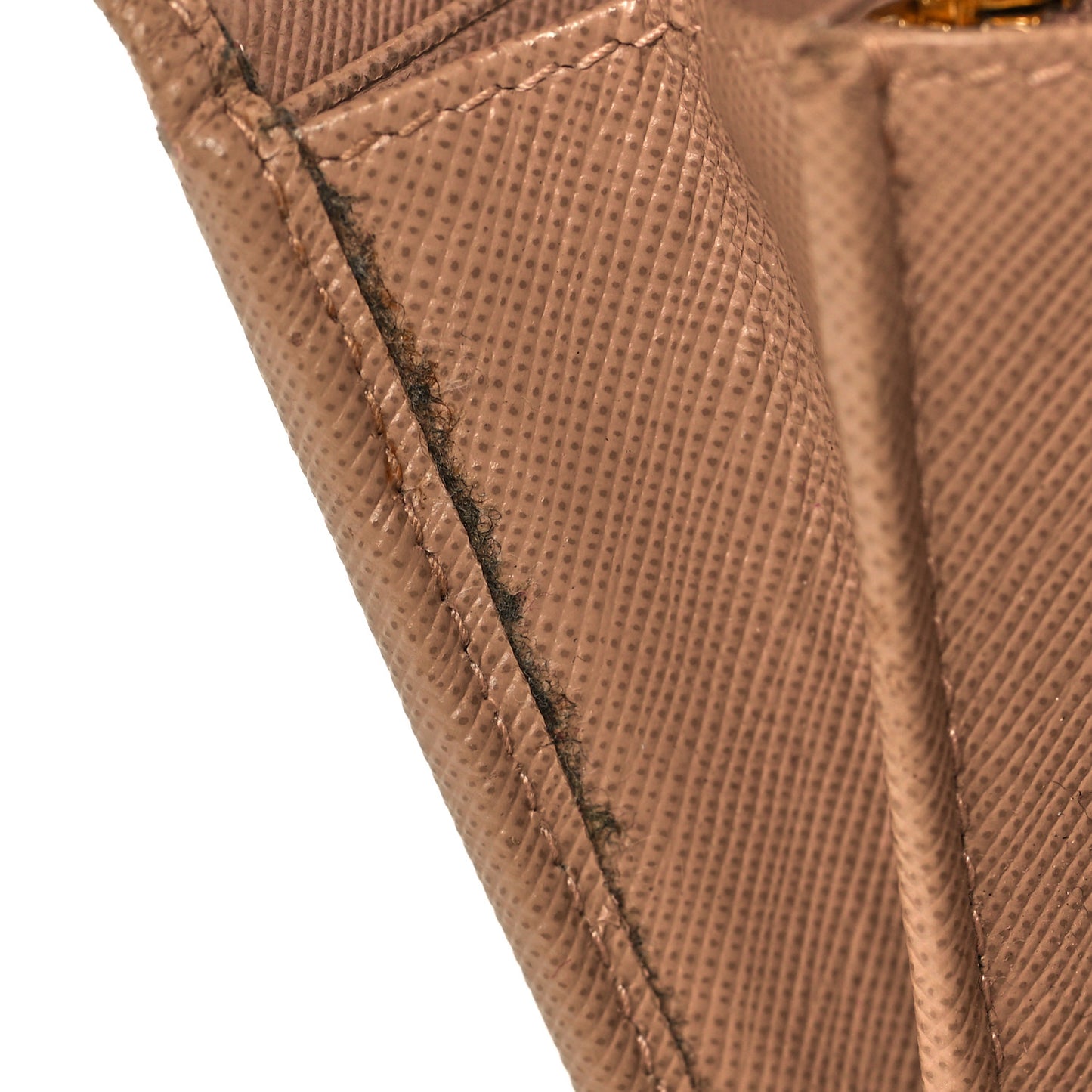 Saffiano Metal Continental Flap Wallet Cammeo