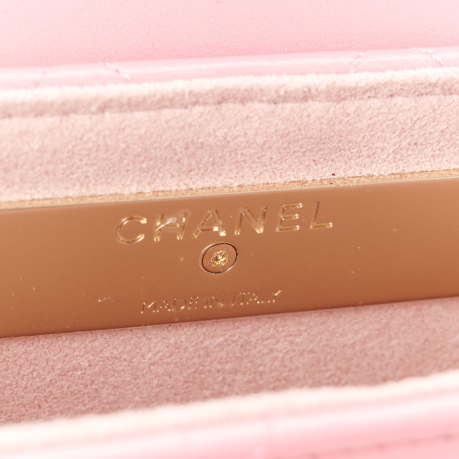 Chanel Calfskin Diamond Stitched Chain Around Flap Phone Holder Dark Pink 6 of 11