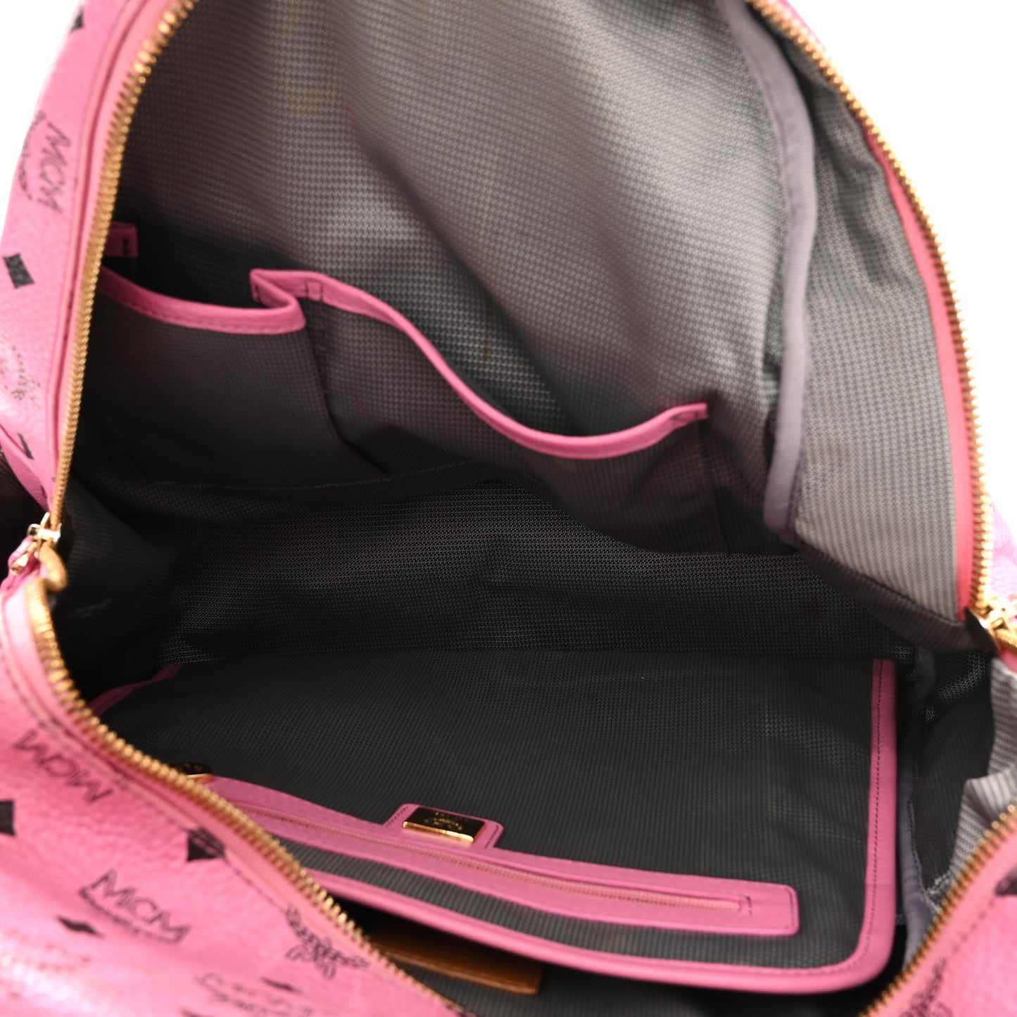 Visetos Medium Side Studs Stark Backpack Pink