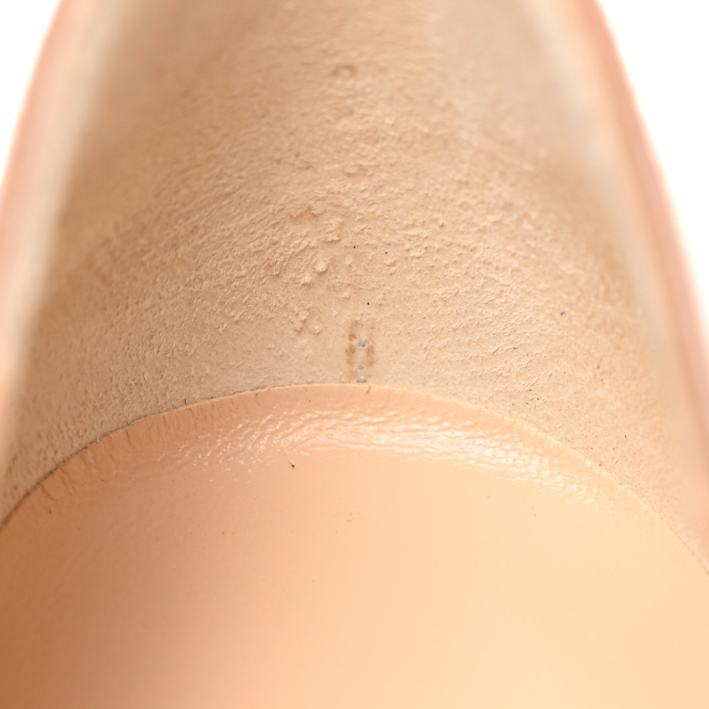 Patent Pigalle Follies 100 Pumps 36.5 Nude