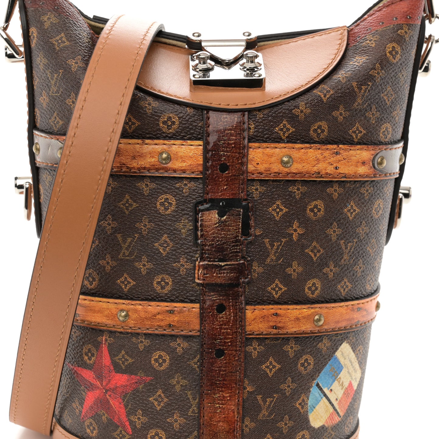 Transformed Monogram Time Trunk Duffle Bag