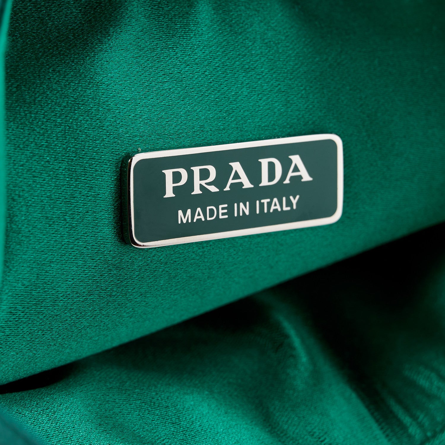 Prada Satin Crystal Mini Re-Edition 2000 Bag Mango 6 of 12