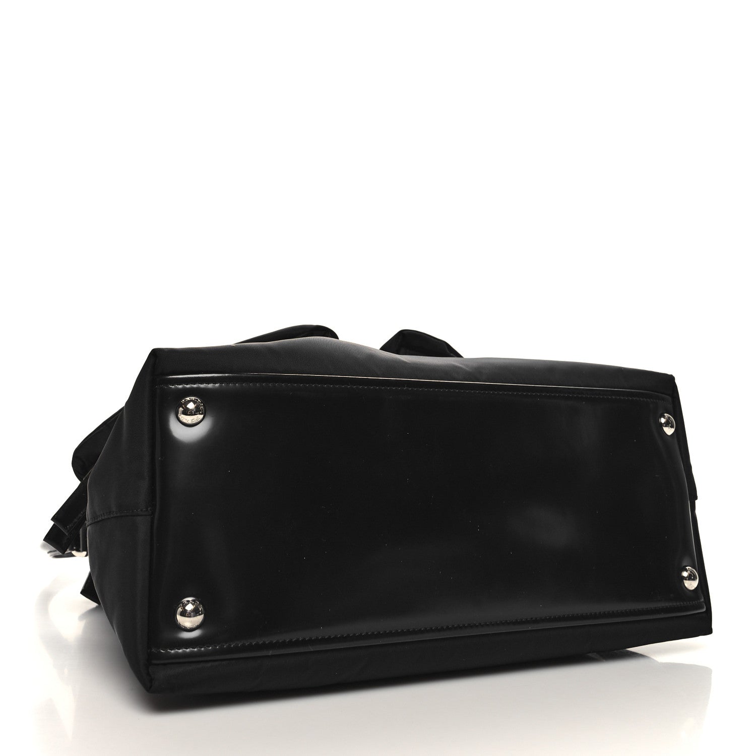 Prada Nylon Tessuto Nappa Symbols Signaux Hobo Bag Black 4 of 9