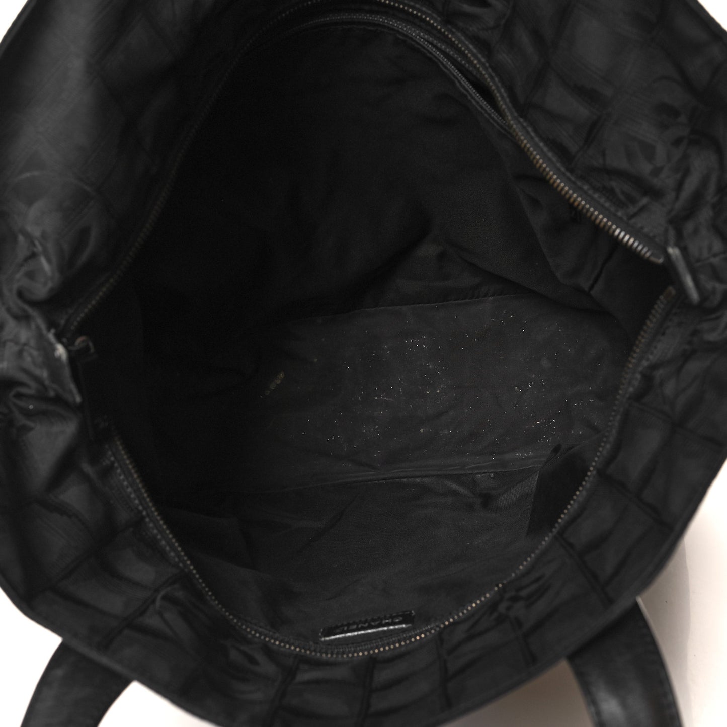 Nylon Medium Travel Tote Black