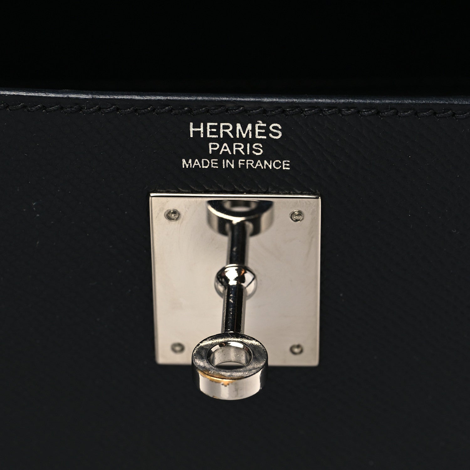 Hermes Epsom Kelly Sellier 32 Black 6 of 15