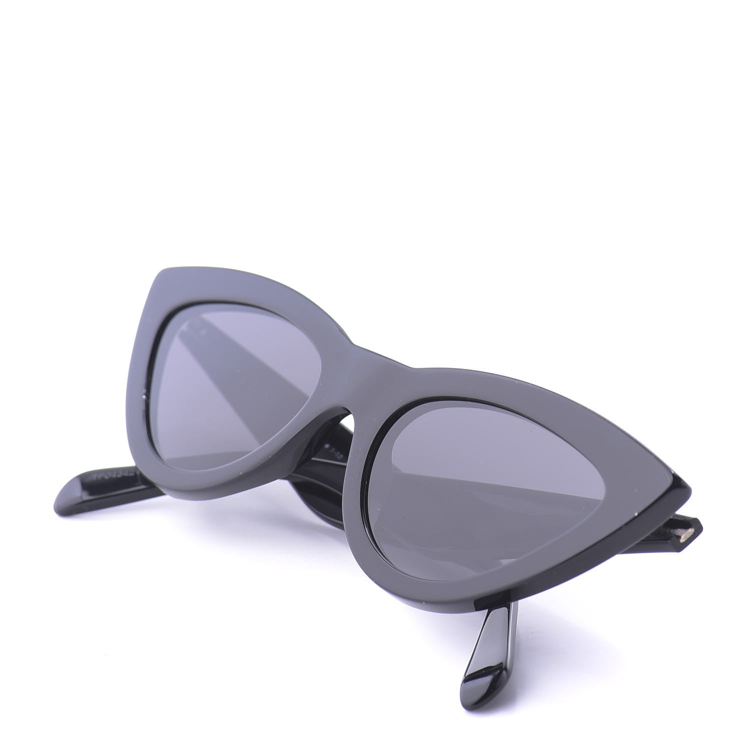 Celine Cat Eye Sunglasses CL4019IN Black 8 of 9