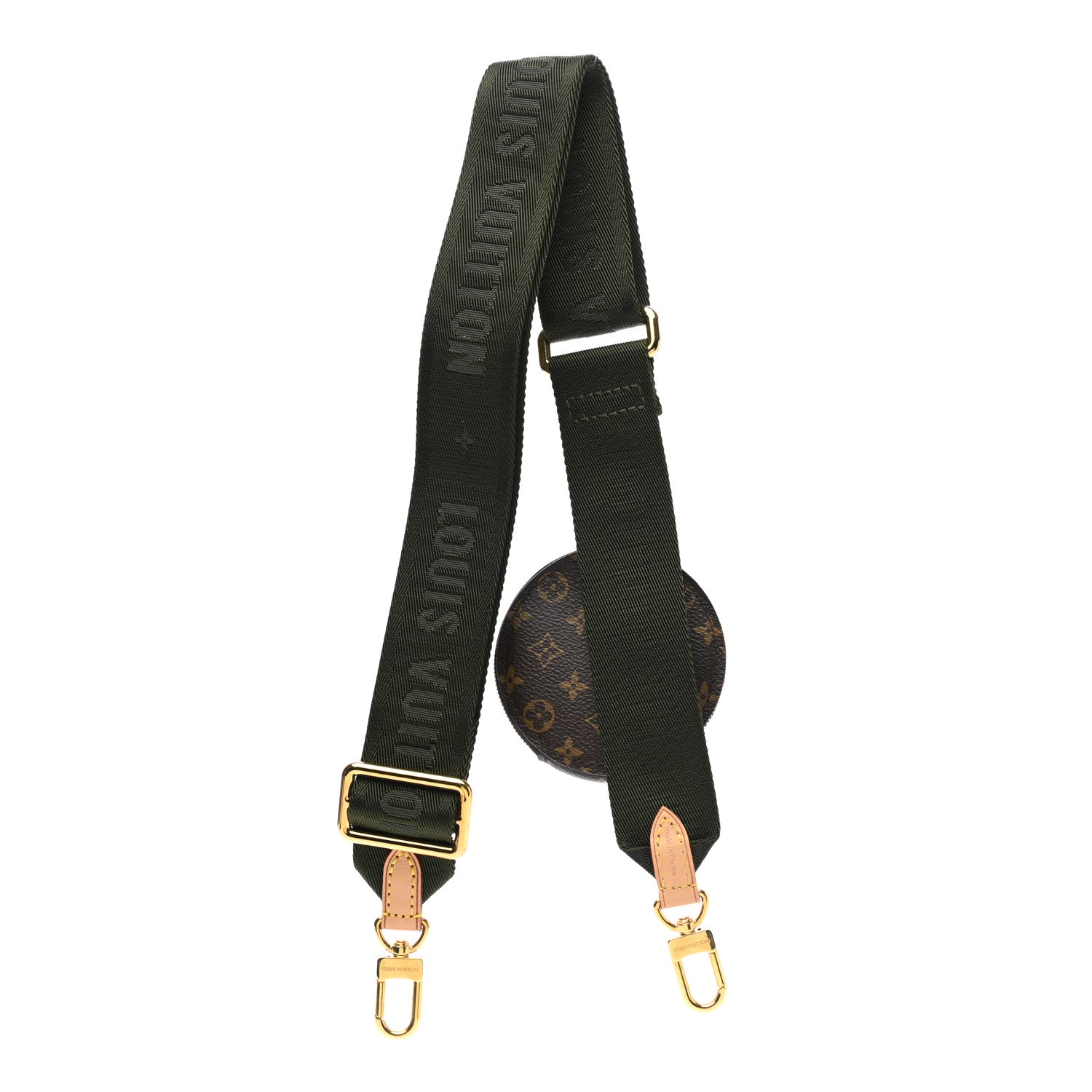 Louis Vuitton Monogram Multi Pochette Accessories Bandouliere Shoulder Strap Kaki 2 of 3