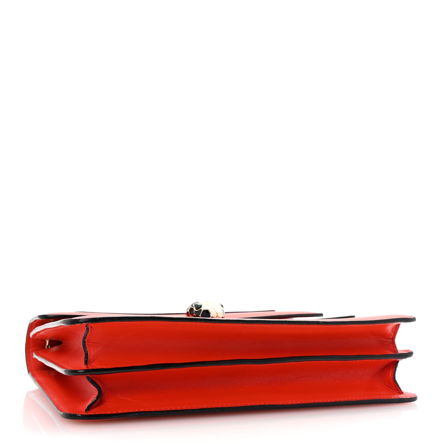 Calfskin Serpenti Forever Shoulder Bag Red