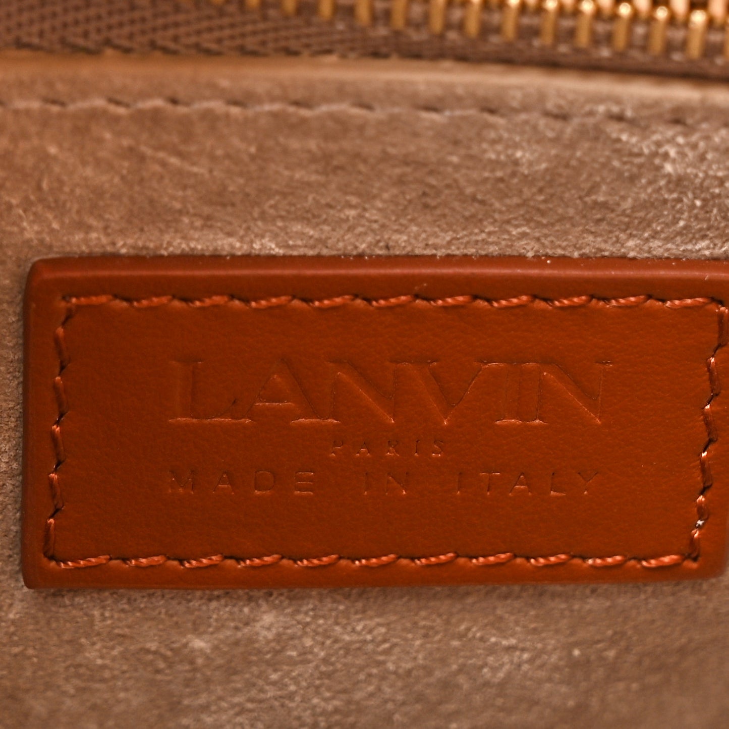 Lambskin Cat Hobo Tan
