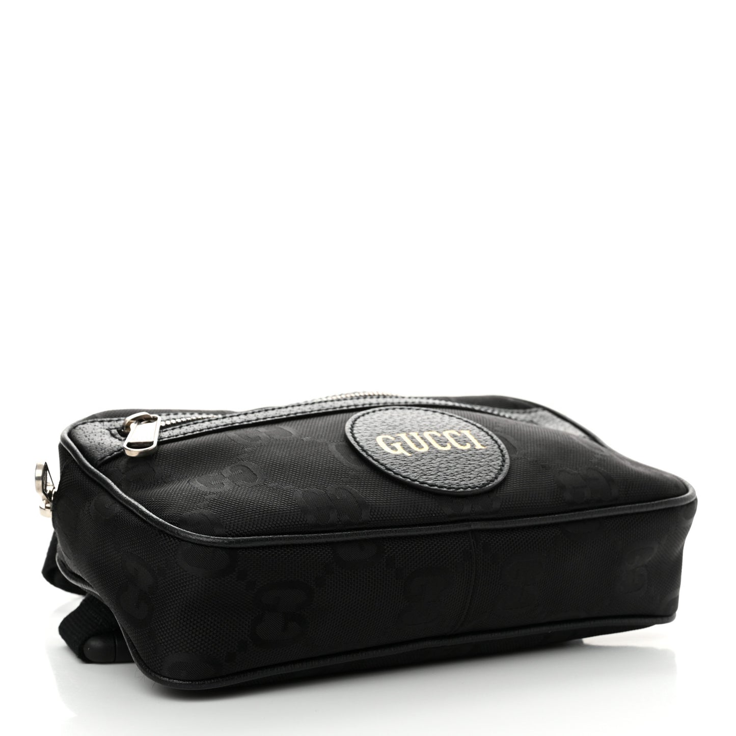 Econyl Nylon Monogram Off The Grid Belt Bag Black