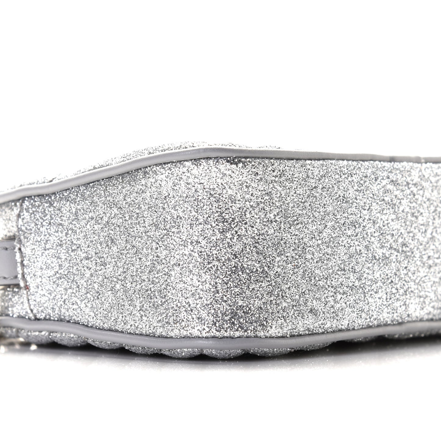 Glitter Star Patch Shoulder Bag Silver
